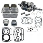 Crankshaft Assembly And Cylinder Compatible with RZR Ranger 800 ATV UTV Compatible With 2205112 2204393 2202917 5247360 5254357
