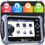 IF745 All System OBD2 Scanner Diagnostic Tool with 6 Service Resets, ABS Bleeding/EPB/SAS/BMS/Oil Reset/Throttle Relearn Scan Tool, Car Scanner Diagnstic Code Reader for Cars and Trucks with 7" Screen