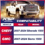 3" Front Leveling Lift Kit for Silverado Sierra 1500 2007-2024 6 Lug - Image 2