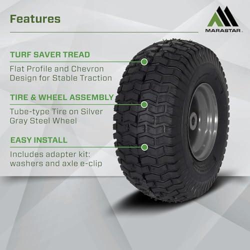 Let’s Upgrade Our Lawn ⁢Care: ⁢Easy 2-Pack Replacement Tires!