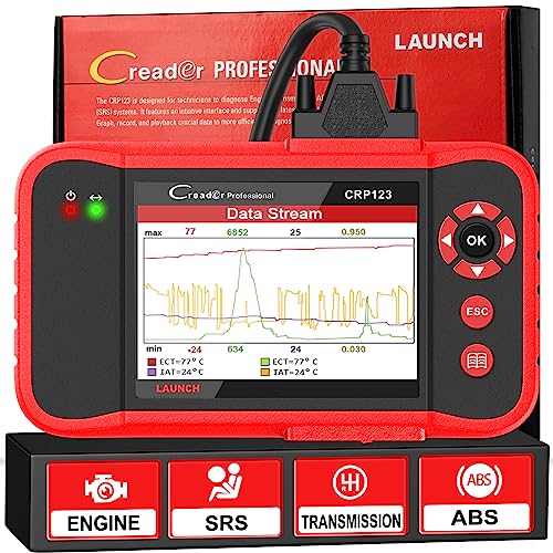 LAUNCH CRP123 OBD2 Scanner 2024 Newest Elite Code Reader Engine/ABS/SRS/Transmission LAUNCH CRP123 OBD2 Scanner 2024 Newest Elite Code Reader Engine/ABS/SRS/Transmission Car Diagnostic Tool, ABS Code Reader, SRS Scan Tool, Check Engine Code Reader, Lifetime Free Update Scan Tool