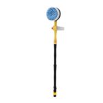NATTCO Car Washing Kit Car Rotary Wash Brush Kit Foam Rotary Wash Brush 360 Degree Automatic Rotary Adjustable Dip Scrub Brush Car Cleaning, HUIM SHSE3 STORE-1