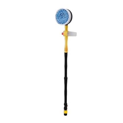 NATTCO Car Washing Kit Car Rotary Wash Brush Kit Foam Rotary Wash Brush 360 Degree Automatic Rotary Adjustable Dip Scrub Brush Car Cleaning, HUIM SHSE3 STORE-1