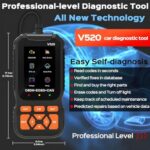 Pro OBD2 Scanner: Engine Diagnostic Tool for All Cars 1996+ - Image 2