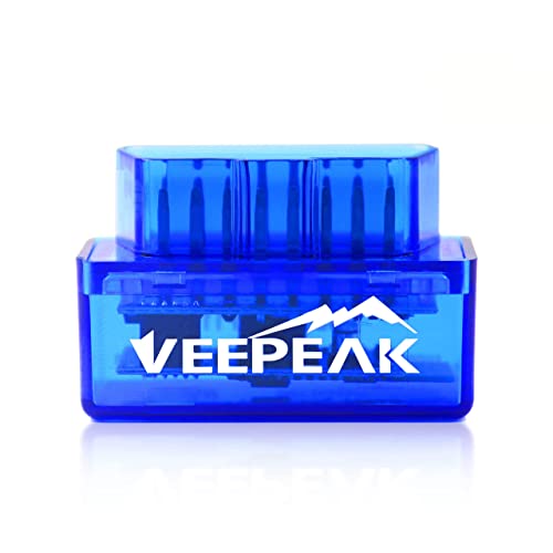 Veepeak Mini Bluetooth OBD II Scanner for Android ONLY, Auto Veepeak Mini Bluetooth OBD II Scanner for Android ONLY, Auto Check Engine Light Code Reader Car Diagnostic Scan Tool