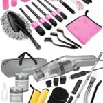 Viewsun 38 Pcs Car Cleaning Kit,Complete Interior Exterior Washing Supply for Men Women