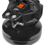 WEN Air Compressor, 6-Gallon, Oil-Free, Pancake Style (AP6092)