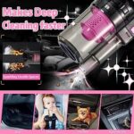 Vioview Car Detailing Kit with Vacuum, Brushes & Cleaner for Women - Image 2