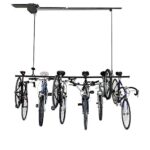 Heavy-Duty Motorized Bike Lift - 8 Bicycle Storage Rack, Space-Saving Garage Solution - Image 2