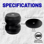 Silverado 1500 Sierra 1500 Rear Suspension Bump Stops Kit 2WD 4WD - Image 3