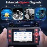 FOXWELL NT604 Elite OBD2 Scanner: Engine, ABS, SRS, Transmission Diagnostic Tool - Image 3