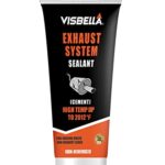 Visbella 75g Auto Vehicle Exhaust System Sealant, Non-Slumping Professional Repair Crack Adhesive Super Glue Sealer for Car Mufflers, Tailpipes, Catalytic Converters