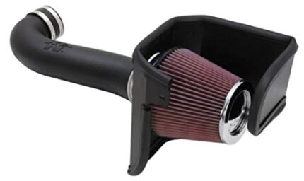K&N Cold Air Intake System: High-Flow Air-Filter, Increase Performance & Horsepower: Compatible with 2005-2019 CHRYSLER/DODGE; 300C; Challenger; Charger; Magnum; 57-1542