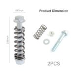 Premium M10x1.25 Exhaust Manifold Bolt Kit - Complete Hardware Replacement Set - Image 2