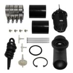 SQV Black Blow Off Valve Kit: Performance Turbo Adapter Hose Set - Image 8
