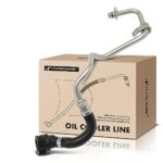 A-Premium Turbocharger Coolant Return Line Compatible with BMW 330i 2017-2018, 330i GT xDrive, 330i xDrive, X3, 530e, 530e xDrive, 530i, 530i xDrive, 430i, 430i Gran Coupe, 230i, 230i xDrive, Inlet