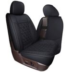 Premium Waterproof Dodge RAM Seat Covers | Full Set, 2002-2024 Models, Black Curved Bench - Image 8