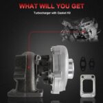 High-Performance T04E Turbocharger Kit: 400HP Boost for 1.5-2.5L Engines, T3/T4 Universal Fit - Image 5