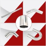 BIGREAT 3" Stainless Steel Exhaust Pipe Kit, Universal Mandrel Bent, 8-Piece Set - Image 3