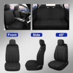 Premium Neoprene Full Car Seat Covers: Waterproof Universal Fit SUV Sedan Truck - Image 5