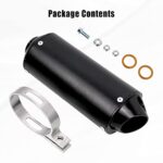 Black 28mm Exhaust Muffler for ATV Dirt Bike 125cc 110cc 50cc Quad Dune Buggy - Image 5