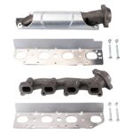 TRQ Exhaust Manifold Compatible with 2013-2018 Ram 1500 19-21 1500 Classic 14-18 2500 3500