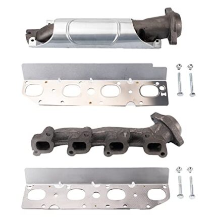 TRQ Exhaust Manifold Compatible with 2013-2018 Ram 1500 19-21 1500 Classic 14-18 2500 3500
