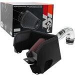 K&N Cold Air Intake System: High-Flow Air-Filter, Increase Performance & Horsepower: Compatible with 2019-2022 RAM 1500; 2019 DODGE 1500, 77-1578KP