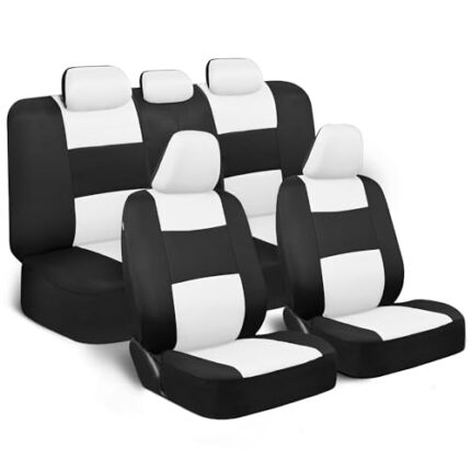 car seat covers white