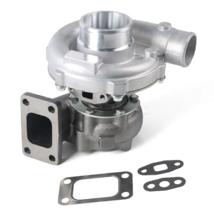 YDMON Turbocharger with Gaskets, Compatible with T04E T3/T4 0.57 A/R 48.1 TRIM 400+HP BOOST STAGE III Charger, 1.5L-2.5L Engine Turbo Charger Replaces Part