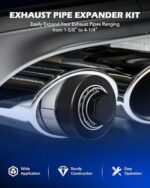 Exhaust Pipe Expander Kit 1-5/8"-4-1/4", Durable Muffler Stretcher Tool - Image 3