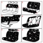 Yexiya 15-Piece Moon & Star Car Seat Covers Set with Auto Decor Accessories - Image 7