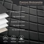 Toyota RAV4 Seat Covers 2019-2024 Custom Leather Fit Non-Hybrid Interior - Image 9