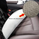 Luxury Plush Car Seat Covers - Soft Faux Fur Cushion Protector Black 2PC - Image 3