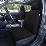 Premium 3D Mesh Car Seat Covers: Universal Fit, SUV/Sedan, Airbag Safe, Black - Image 2