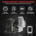 High-Performance T04E Turbocharger Kit: 400HP Boost for 1.5-2.5L Engines, T3/T4 Universal Fit - Image 3