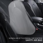 Toyota Highlander Seat Covers 2020-2024 8-Seat Black Full Protection Set - Image 2