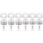 6 Pcs Engine Piston Set 2004-2010 Compatible With CLS 350 A2720303117 A2720302817 A2720309317 A2720305117 M272.988