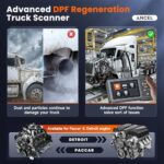 ANCEL HD431 Truck Scanner 2025 - Diesel Diagnostics, DPF Regen, Free Updates - Image 2