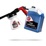 Adam's Polishes Standard Foam Gun & Car Shampoo - Car Wash & Car Cleaning Auto Detailing Kit | Soap Shampoo & Garden Hose for Thick Suds | No Pressure Washer Required | Car Wax Tool Supplies