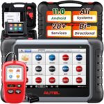 Autel MaxiCOM MK808Z Bidirectional Scanner with Autolink AL329 OBD2 Code Reader, Android 11 Based Bi-Directional Control Scan Tool, All System Diagnostic Tool with 28+ Services, FCA Auto Auth