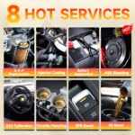 FOXWELL NT624 Elite OBD2 Scanner: Full System Diagnostic Tool with 8 Resets + Adapter - Image 2