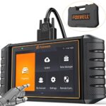 FOXWELL NT706 Scanner,OBD2 Scanner Diagnostic Scan Tool for ABS/SRS/Check Engine/Transmission Code Reader + FOXWELL NT301 CASE