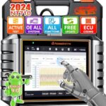 FOXWELL NT710 fit for Toyota Lexus Scion OBD2 Scanner Bi-Directional Control Full System Code Reader Diagnostic Scan Tool, All Service Reset Oil EPB Brake TPMS Crankshaft Relearn Live Data