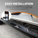 Silverado Sierra Crew Cab Running Boards 2019-2022 Side Steps Nerf Bars - Image 2