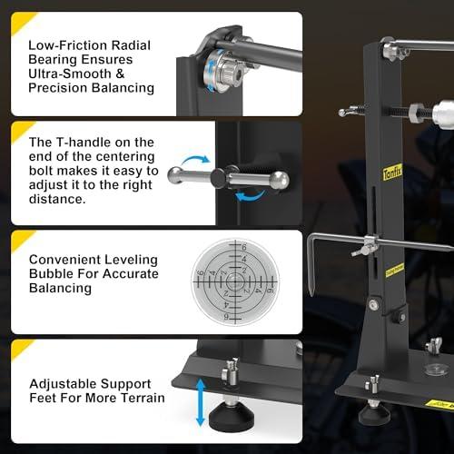 Discover Our Heavy-Duty Motorcycle Wheel Balancing Stand!