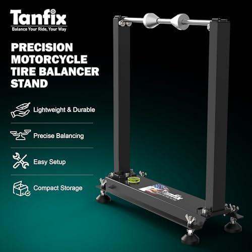 Discover Our Heavy-Duty Motorcycle Wheel Balancing Stand!