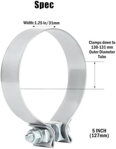 Seal‍ & Connect: Pro Exhaust Clamps That Won't Quit!