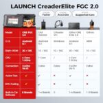 Launch X431 Elite 2.0 Pro Diagnostic Scanner Ford GM Chrysler OBD2 Tool - Image 2