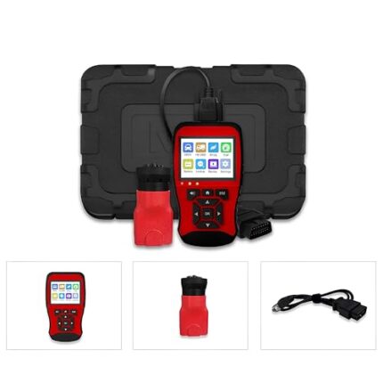 NC601 Code Reader 12/24V Car Truck J1939 OBD2 OBD 2 Auto Scanner Tool OBDII Car Diagnostic Tool Battery Analysis Diagnosis Tool Engine Fuel Battery Test